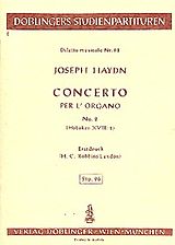 Franz Joseph Haydn Notenblätter Konzert C-Dur Nr.2 Hob.XVIII-8