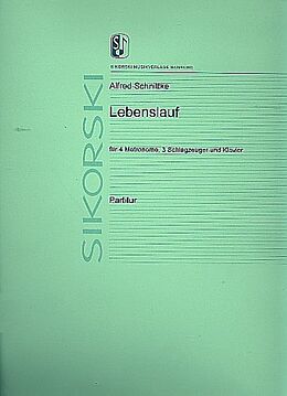 Alfred Schnittke Notenblätter Lebenslauf für 4 Metronome
