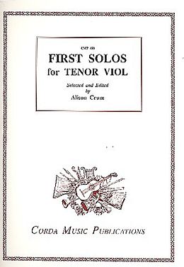  Notenblätter First solos for tenor viol