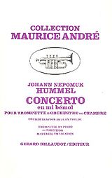 Johann Nepomuk Hummel Notenblätter Concerto mi bemol majeur pour