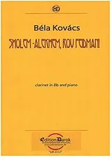 Béla Kovács Notenblätter Sholem-alekhem, rov Feidman!