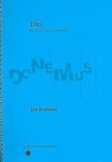 Jan Koetsier Notenblätter Trio op.81