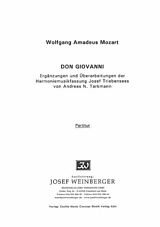 Wolfgang Amadeus Mozart Notenblätter Don Giovanni 5 Stücke aus der Oper