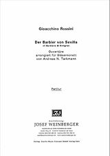 Gioacchino Rossini Notenblätter Der Barbier von Sevilla Ouvertüre