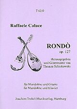 Raffaele Calace Notenblätter Rondo op. 127 für Mandoline und Gitarre