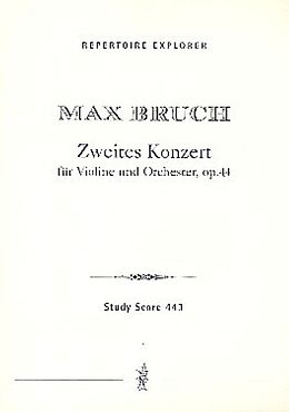 Max Bruch Notenblätter Konzert d-Moll op.44
