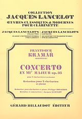 Franz Vinzenz Krommer Notenblätter Concerto mi majeur op.35 pour