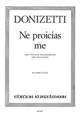 Gaetano Donizetti Notenblätter Ne proicias me Arie