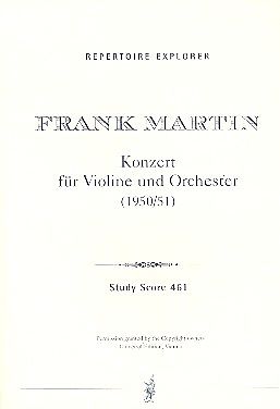 Frank Martin Notenblätter Konzert