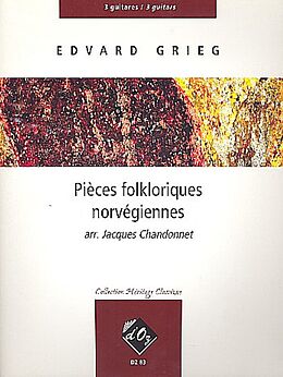 Edvard Hagerup Grieg Notenblätter Pièces folkloriques norvégiennes