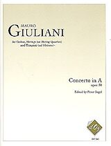 Mauro Giuliani Notenblätter Concerto A major op.30
