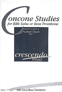  Notenblätter Concone Studies vol.1