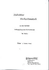 Günther Kral Notenblätter Hallstädter Hochzeitsmarsch für