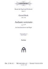 Gerard Bunk Notenblätter Andante sostenuto op.75,3a