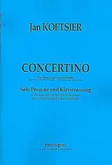 Jan Koetsier Notenblätter Concertino op.91 für Posaune und Streichorchester