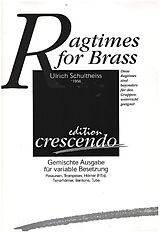 Ulrich Schultheiss Notenblätter Ragtimes for Brass gemischte