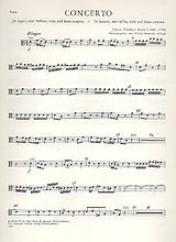 Johann Friedrich Fasch Notenblätter Konzert C-Dur für Fagott, 2 Violinen