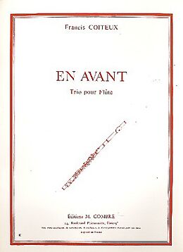 Francis Coiteux Notenblätter En avant