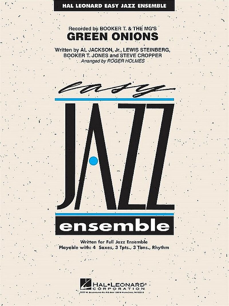 Green onionsfor easy Jazz ensemble
