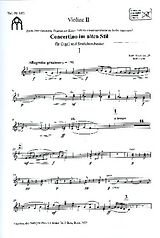 Karl Hoyer Notenblätter Concertino im alten Stil G-Dur op.20