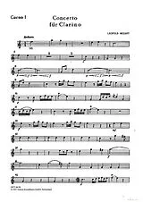 Leopold Mozart Notenblätter Konzert D-Dur