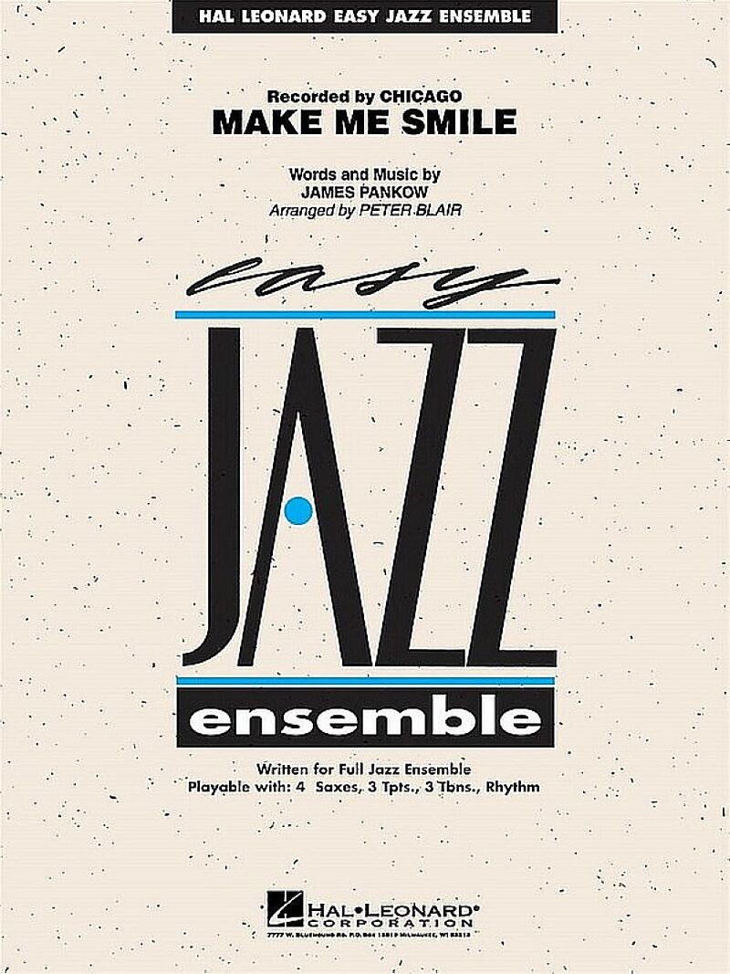 Make me smilefor easy jazz ensemble