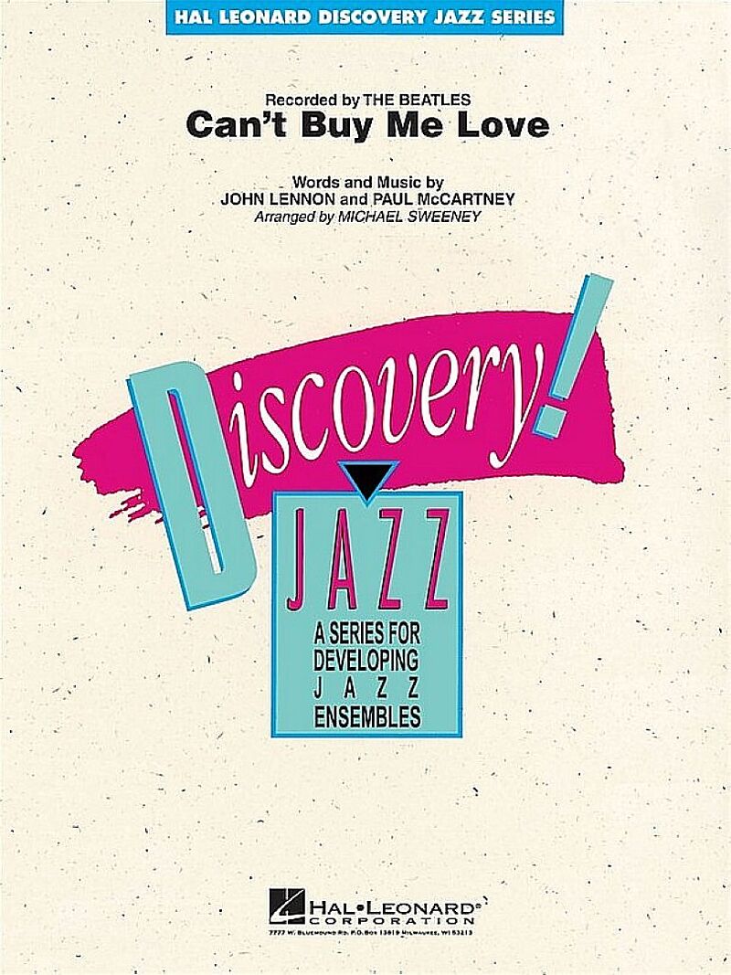 Cant buy me lovefor jazz ensemble