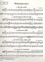  Notenblätter Weihnachtsweisen für Streichquartett