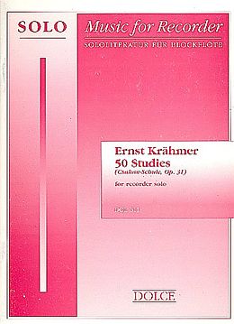 Ernest Krähmer Notenblätter 50 Studies op.31