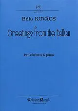Béla Kovács Notenblätter Greetings from the Balkan