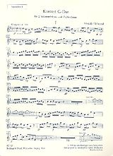 Antonio Vivaldi Notenblätter Konzert G-Dur für 2 Mandolinen