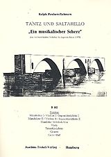 Ralph Paulsen-Bahnsen Notenblätter Tantz und Saltarello