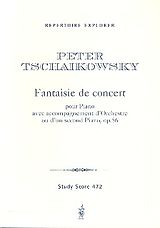 Peter Iljitsch Tschaikowsky Notenblätter Fantaisie de concert op.56