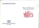 Gaspard Leroux Notenblätter Pieces des clavecin