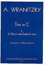 Anton Wranitzky Notenblätter Trio C-Dur
