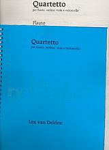 Lex van Delden Notenblätter Quartett op.58