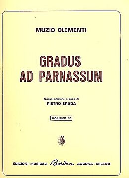 Muzio Clementi Notenblätter Gradus ad parnassum Band 2