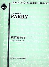 Charles Hubert H. Parry Notenblätter Suite in F