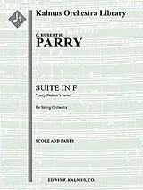 Charles Hubert H. Parry Notenblätter Suite in F