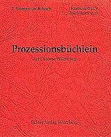  Notenblätter Prozessionsbüchlein der Diözese Würzburg