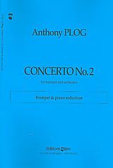 Anthony Plog Notenblätter Konzert Nr.2 für Trompete und Orchester