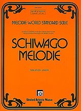 Maurice Jarre Notenblätter Schiwago Melodiefür Klavier
