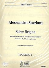 Alessandro Scarlatti Notenblätter Salve Regina für Sopran, Alt