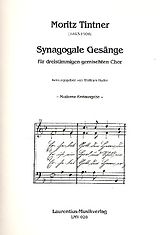 Moritz Tintner Notenblätter Synagogale Gesänge für gem Chor (SAB)