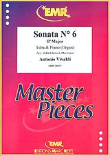 Antonio Vivaldi Notenblätter Sonate B-Dur Nr.6 für Tuba und Klavier