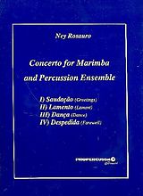 Ney Gabriel Rosauro Notenblätter Concerto for marimba and percussion-ensemble
