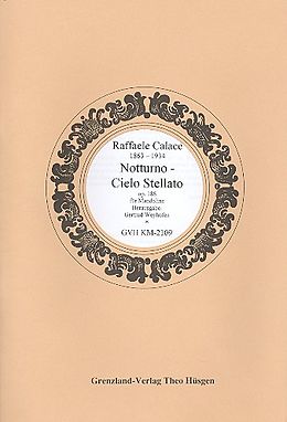 Raffaele Calace Notenblätter Notturno - Cielo stellato op.186