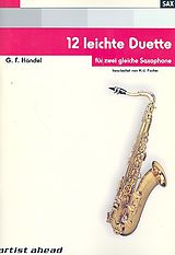 Georg Friedrich Händel Notenblätter 12 leichte Duette