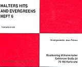 Notenblätter Halters Hits and Evergreens Band 6