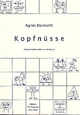 Agnes Dorwarth Notenblätter Kopfnüsse für Blockflötenköpfe